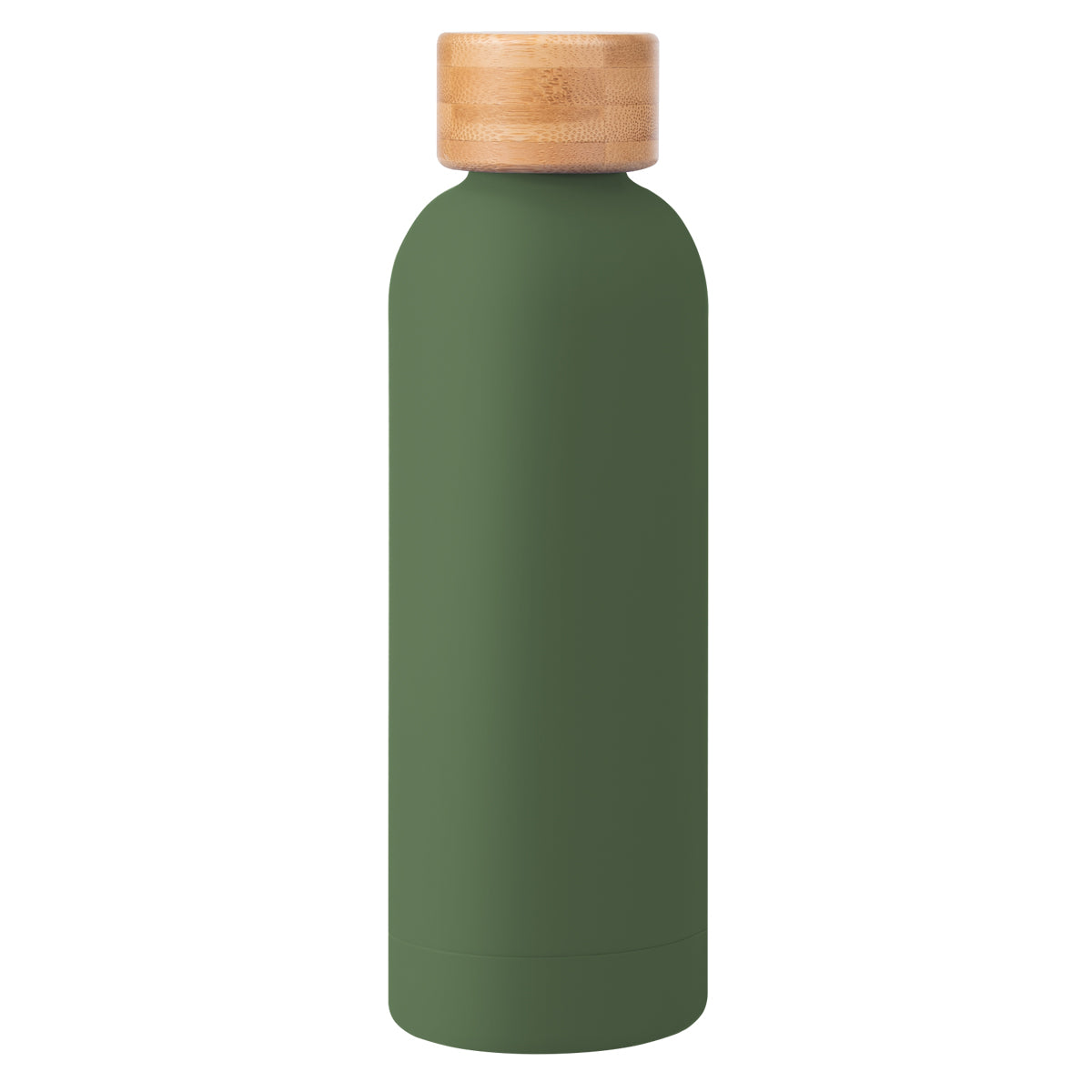 17 Oz. Blair Recycled Stainless Steel Bottle With Bamboo Lid