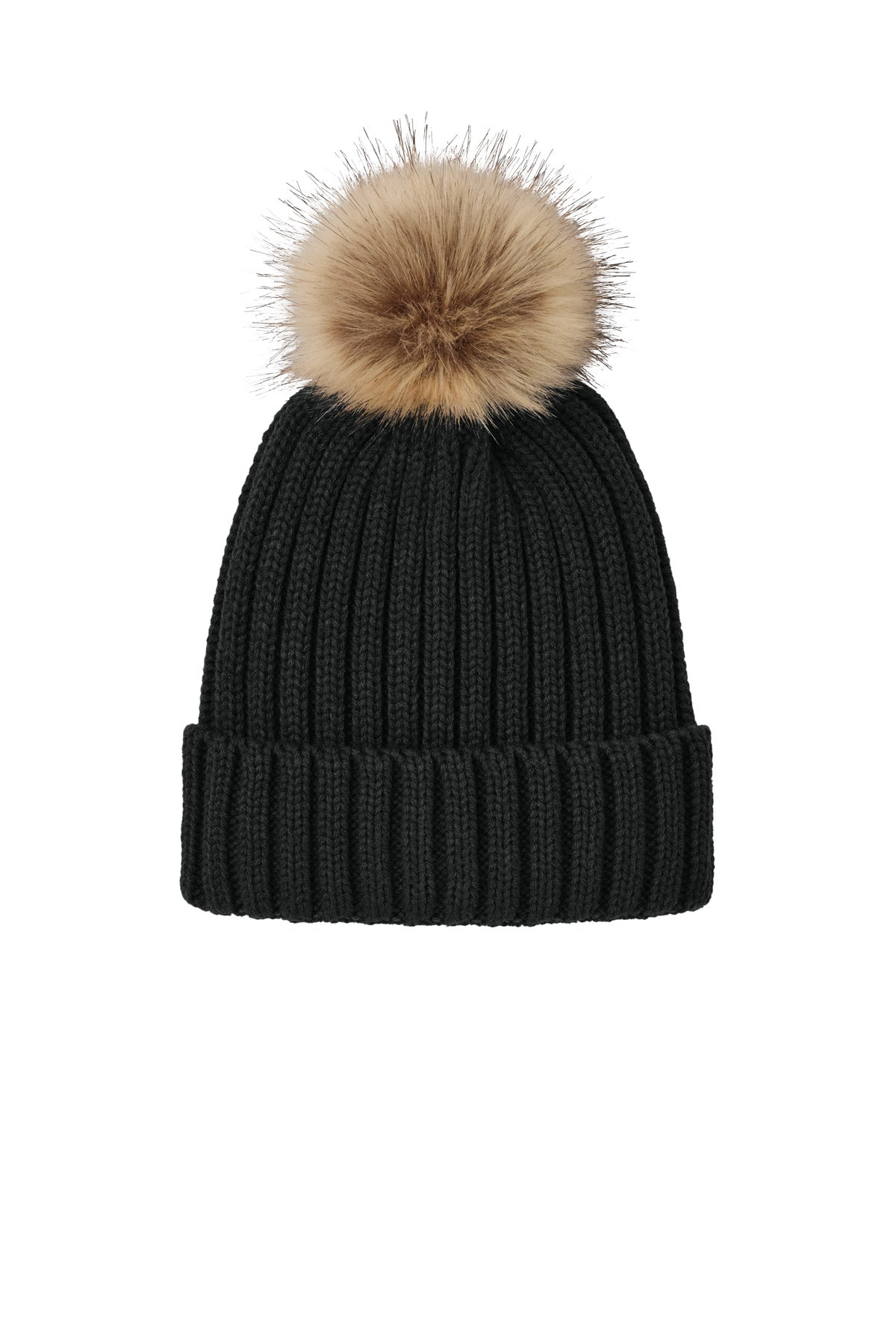 Port Authority - Faux Fur Pom Beanie