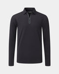Legacy Long Sleeve Black Polo