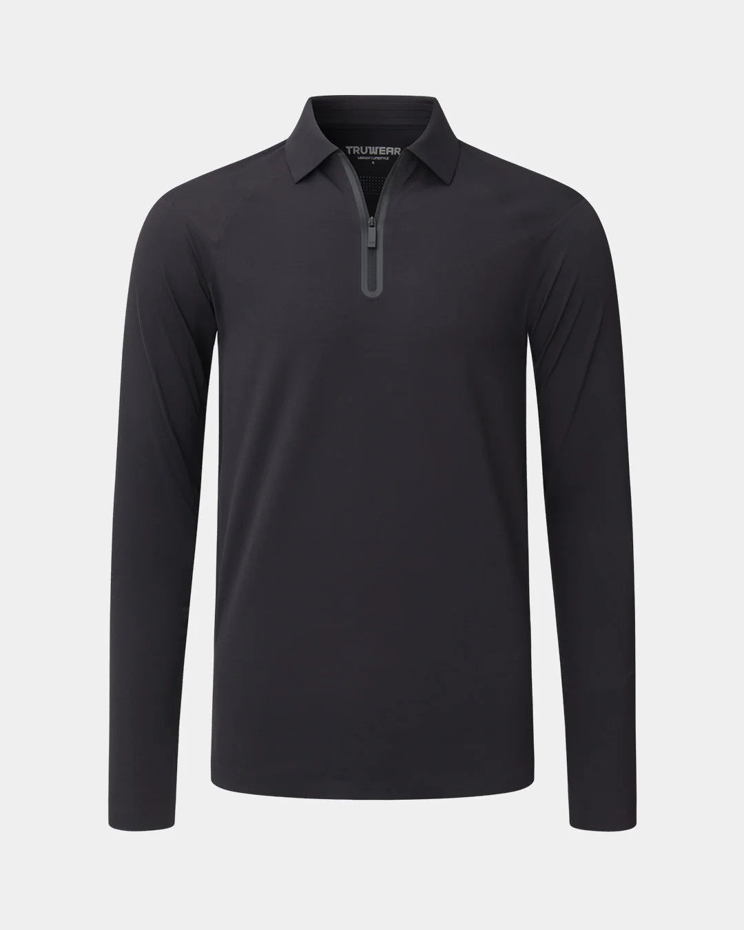Legacy Long Sleeve Black Polo