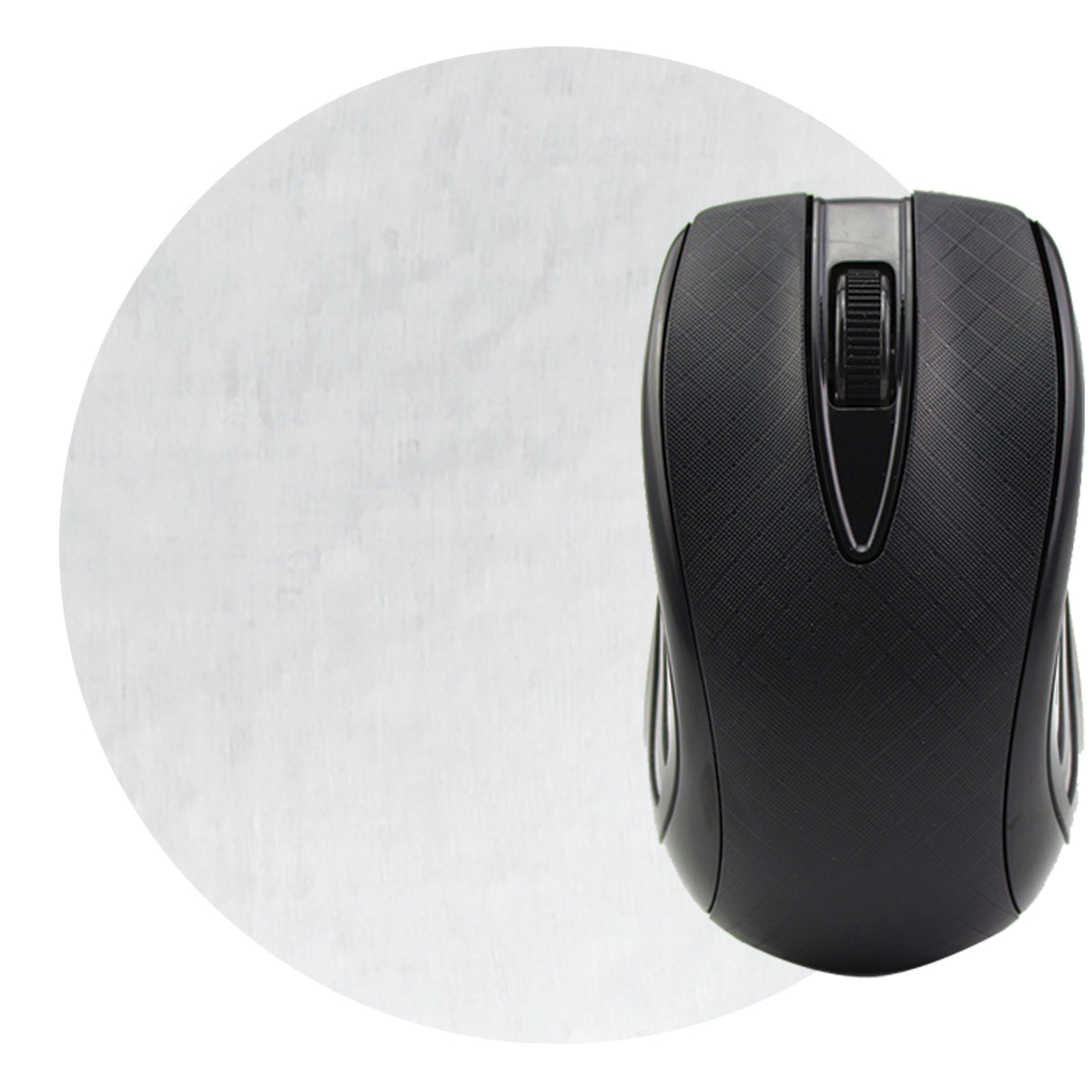 Dye Sublimated Computer Mouse Pad - 5" Dia.