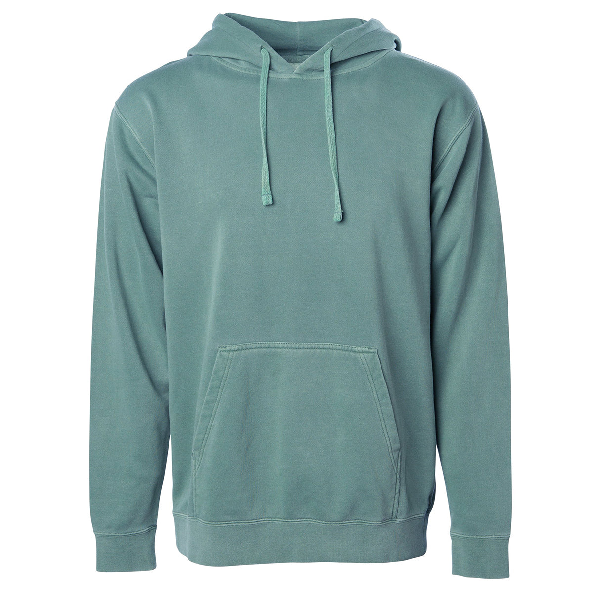 Independent Trading Company Unisex Midweight Pigment Dyed Hooded Sweatshirt