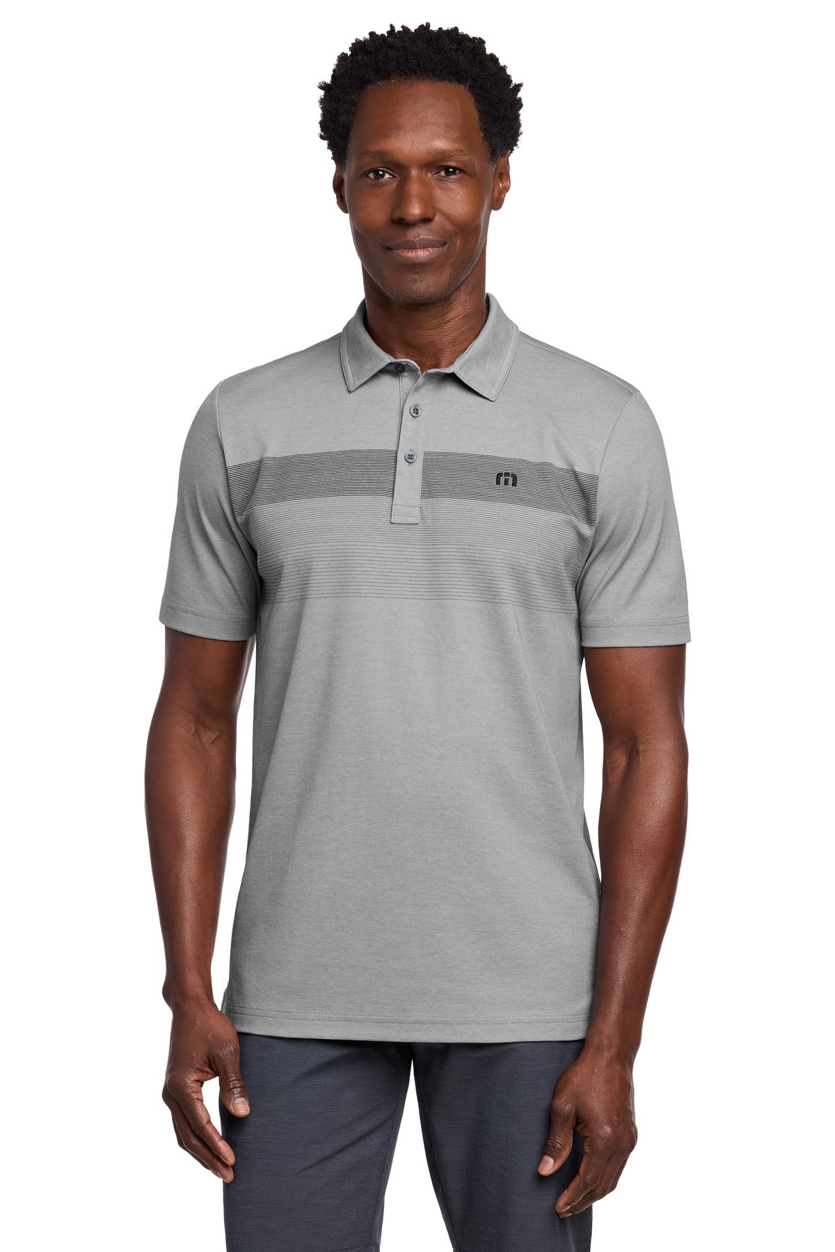 TravisMathew Oceanside Heather Pocket Polo