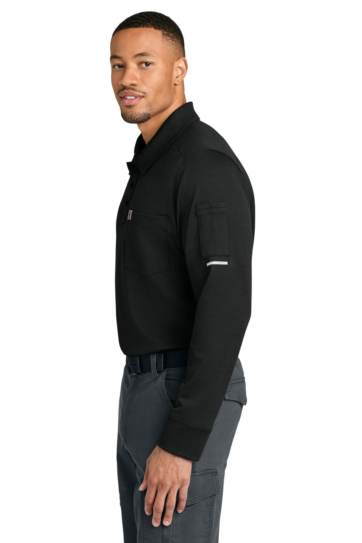 Carhartt FLD & RSCU Long Sleeve Polo