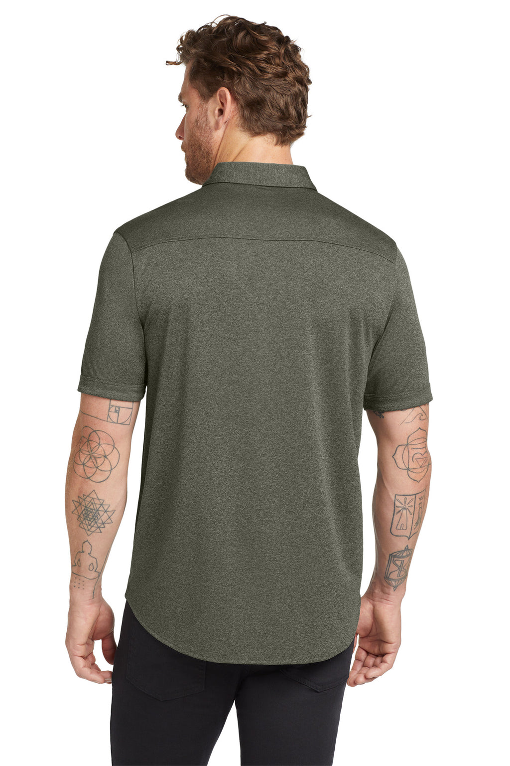 OGIO Gravitate Full-Button Polo