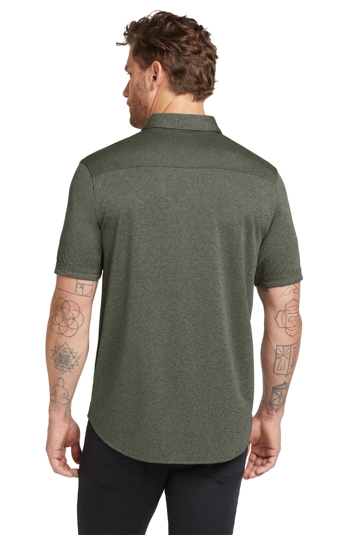 OGIO Gravitate Full-Button Polo