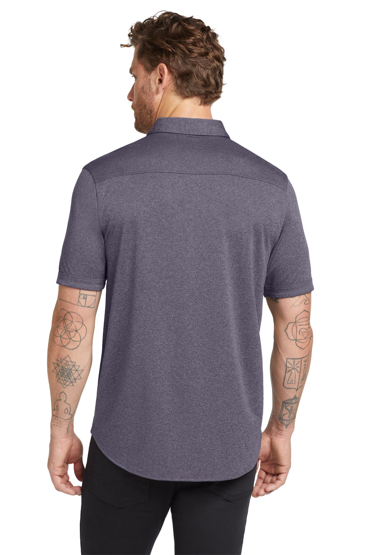 OGIO Gravitate Full-Button Polo