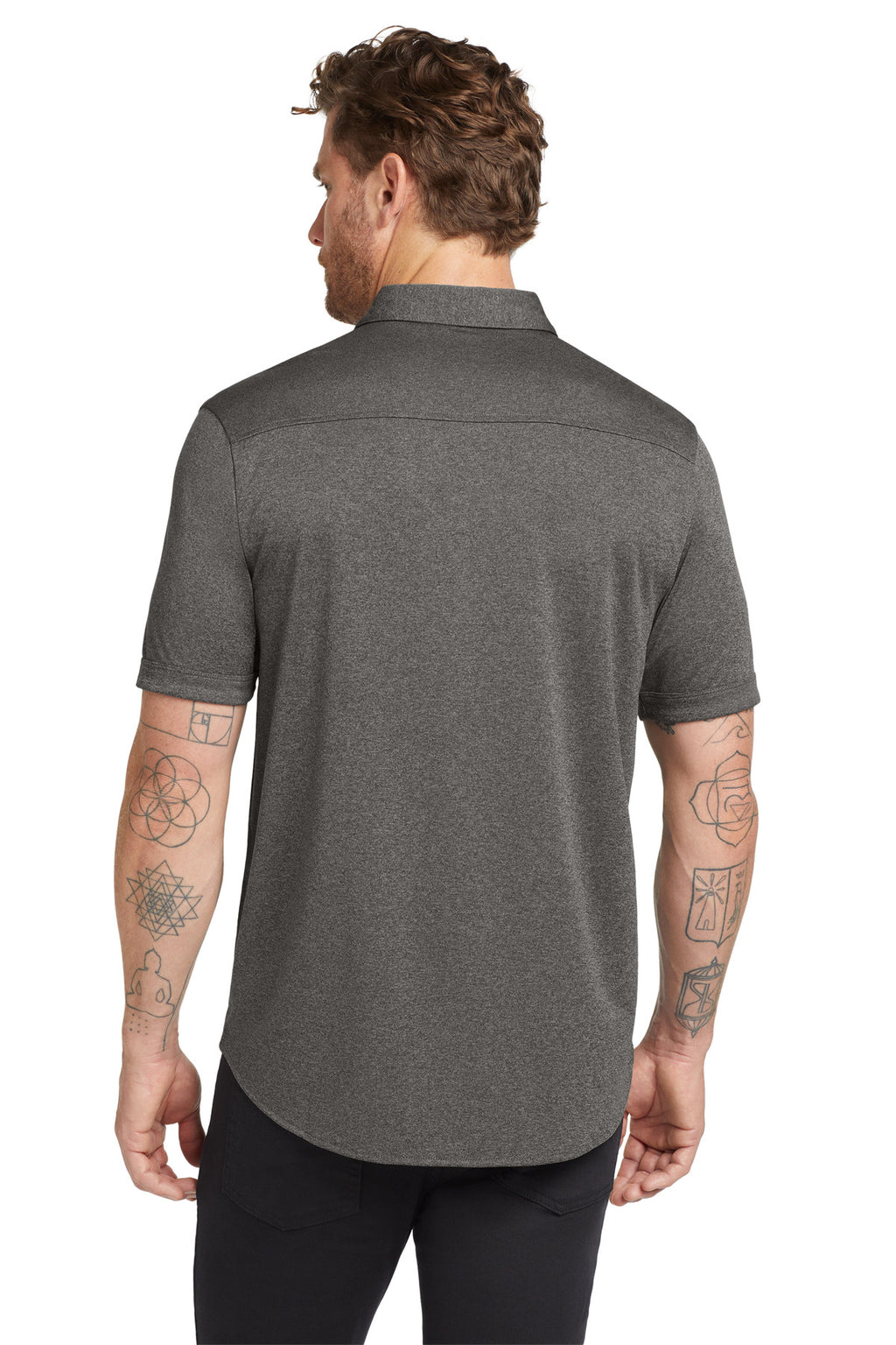 OGIO Gravitate Full-Button Polo