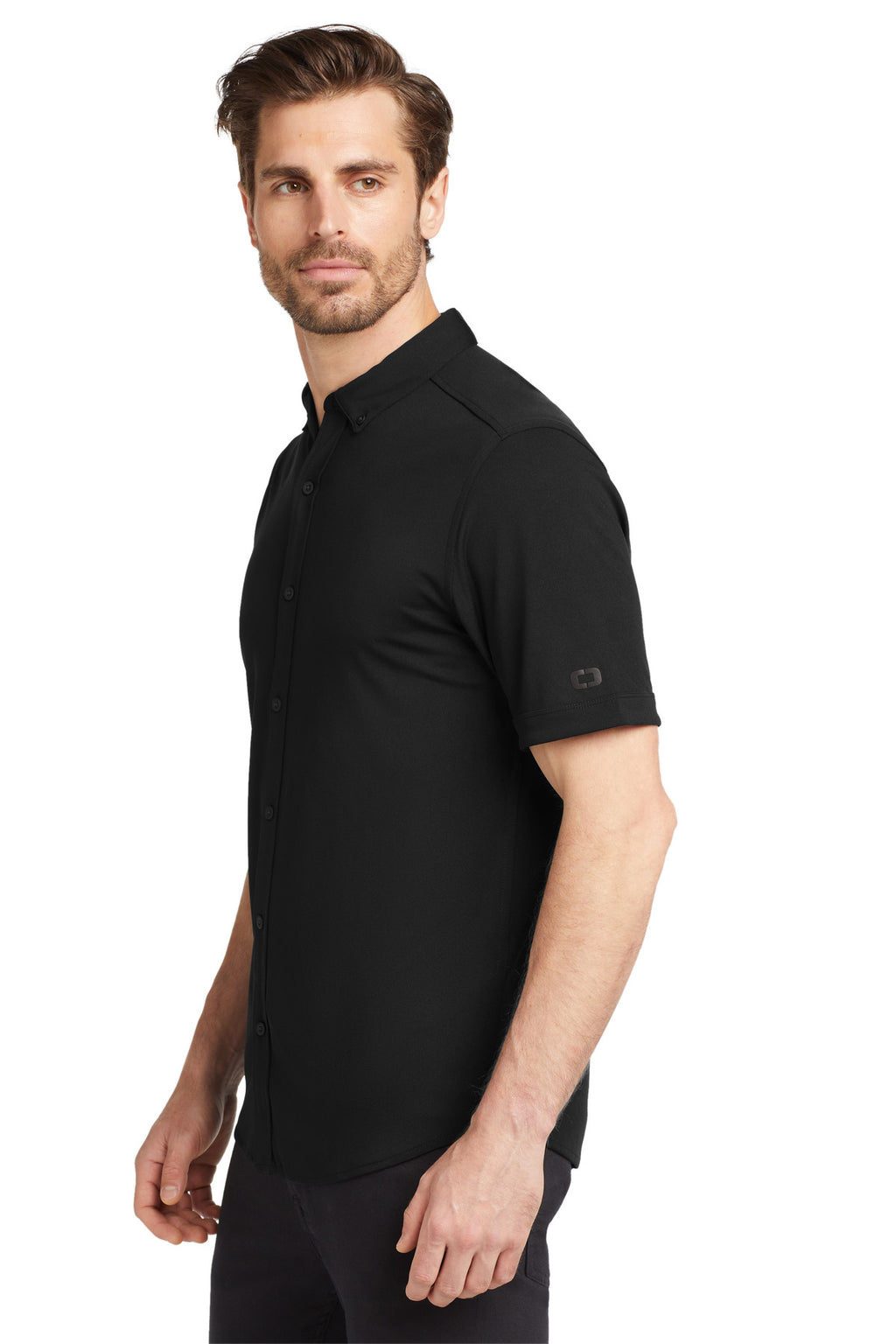 OGIO Gravitate Full-Button Polo