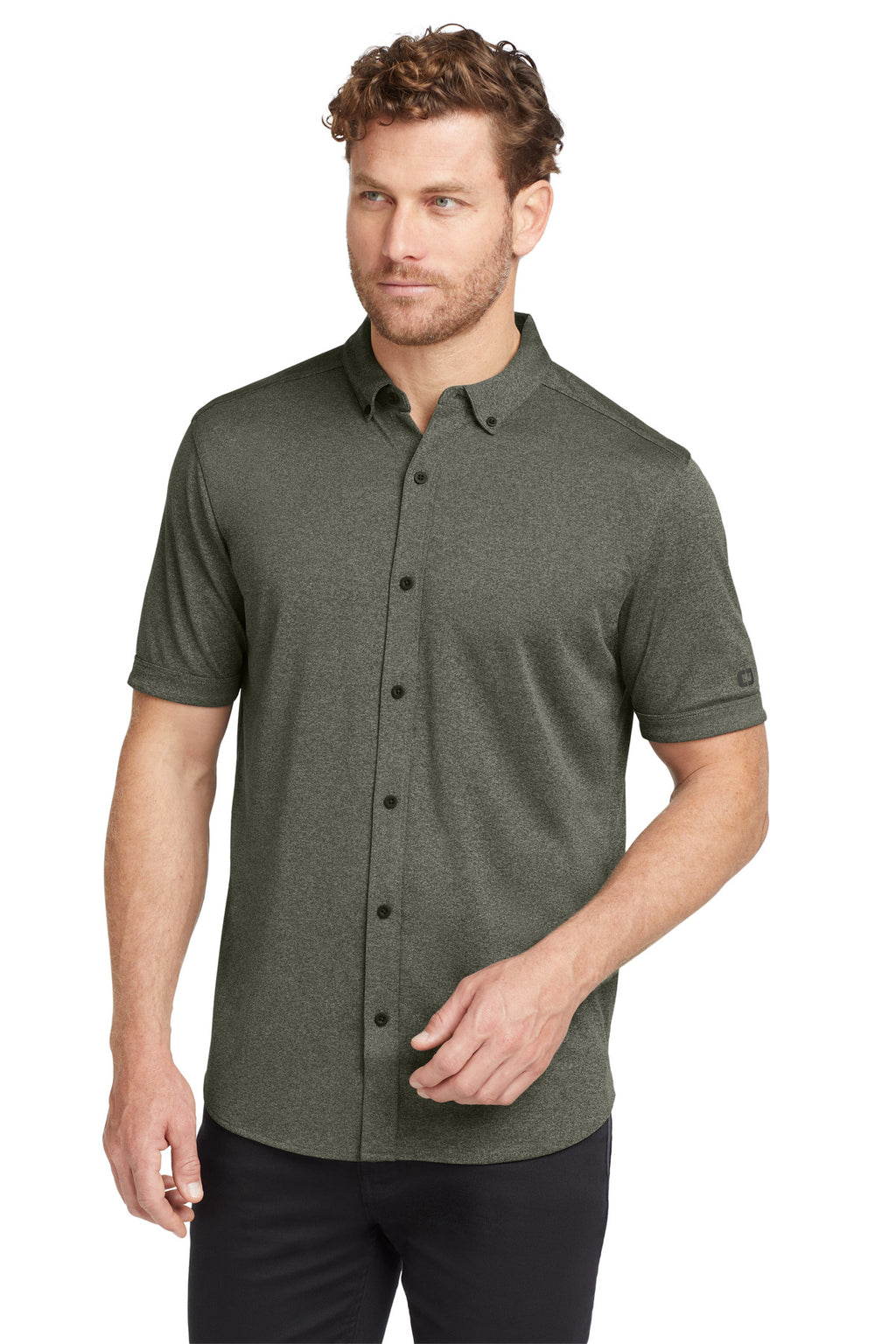 OGIO Gravitate Full-Button Polo
