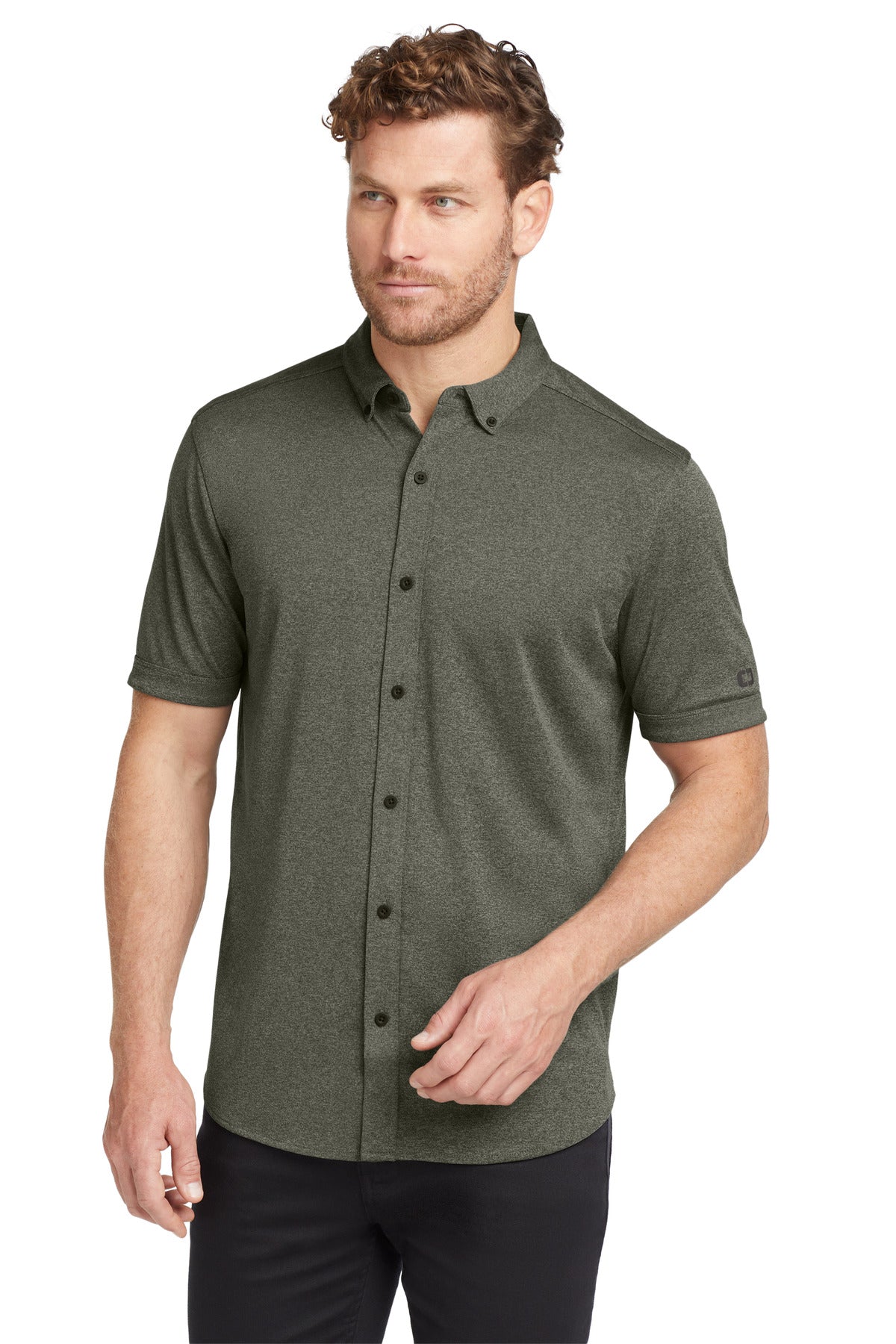 OGIO Gravitate Full-Button Polo