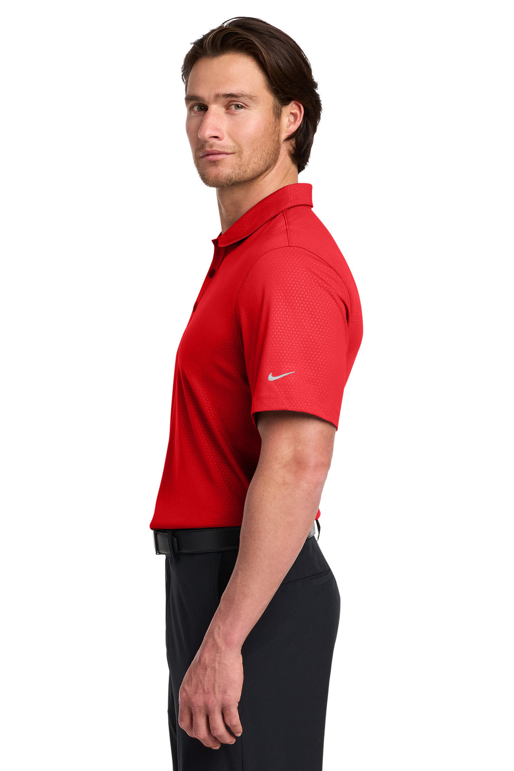 Nike Dri-FIT Embossed Tri-Blade Polo