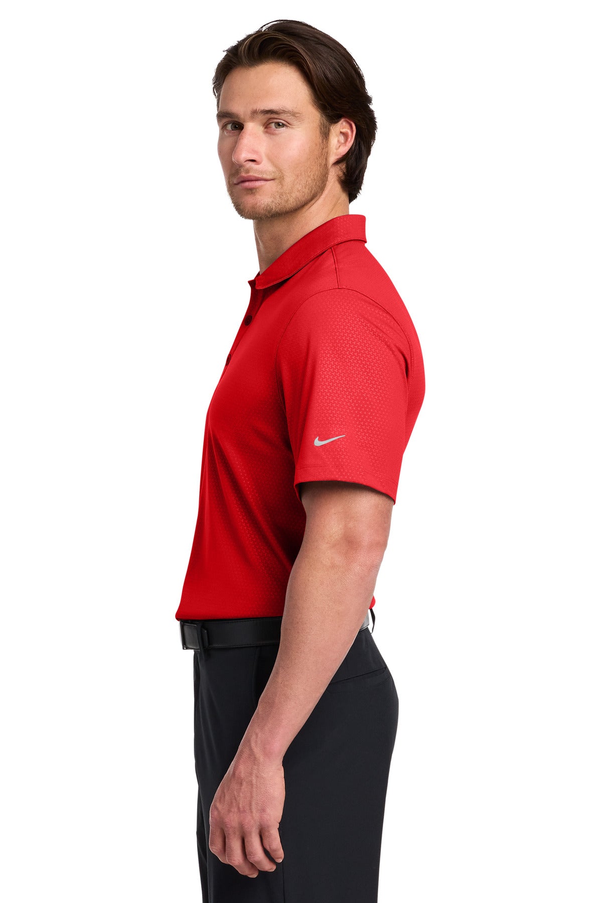 Nike Dri-FIT Embossed Tri-Blade Polo